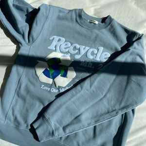 Madhappy Earth Day 2022 Recycle organic Fleece Crewneck